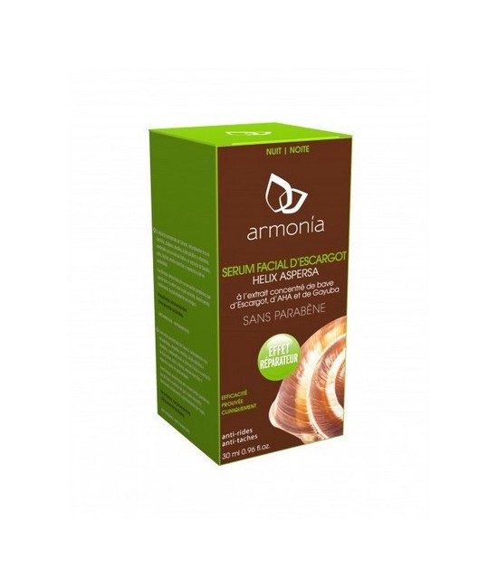 ANTIARRUGAS. ANTIMANCHAS. REGENERADOR CELULAR. REPARADOR NOCHE.
Serum facial concentrado de baba de Caracol, Alfahidroxiácidos