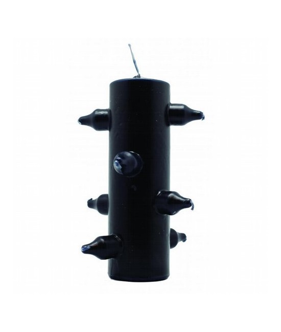VELA FORMA 7 Mechas Tumba Trabajo Negro (Velon)
Ref.: VF7MEN