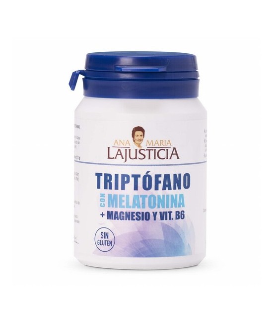 TRIPTÓFANO CON MELATONINA + MAGNESIO Y VITAMINA B6
60 comprimidos
|

30 días
El Tripto´fano con Melatonina + Magnesio y Vi