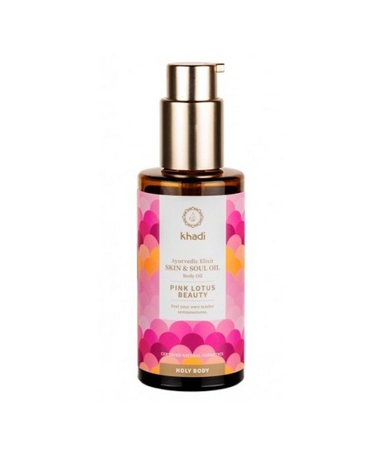 Elixir Ayurveda Equilibrio, aceite Loto rosado de Khadi: inunda tu piel con hidratación concentrada.  

La flor de loto de la
