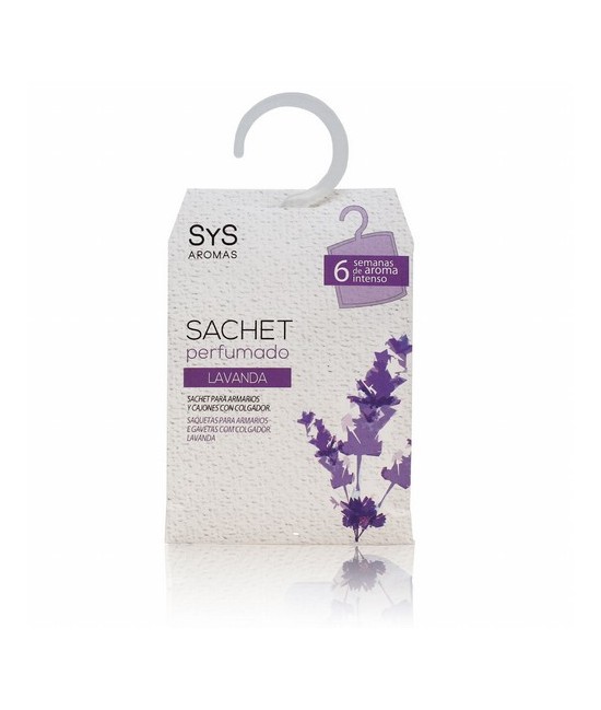 Perfuma Armarios y Cajones Lavanda

Los Sachets Perfumados de SyS Aromas con olor a Lavanda pueden durar hasta 6 semanas con 