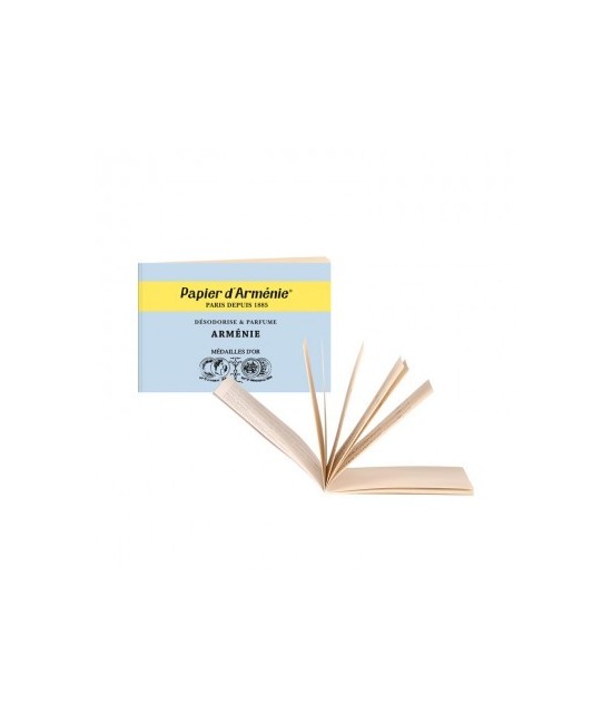 Una fragancia auténtica, un auténtico viaje olfativo.
Mientras se consume, el papel desprende un delicado aroma a incienso, mi