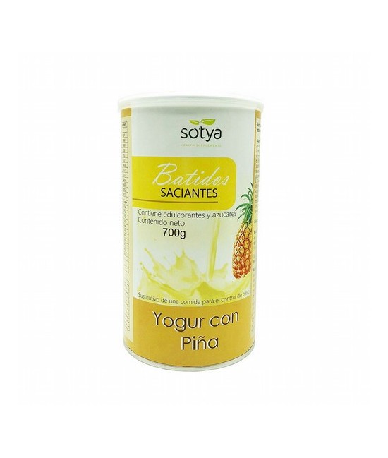 BATIDO SACIANTE DE YOGUR-PIÑA 700 G SOTYA
 
Aplicaciones
Alimento complementario recomendado en dietas de adelgazamiento
Di