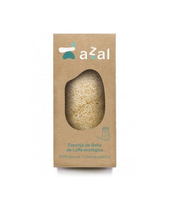 Esponja vegetal para el baño de luffa de alta calidad para uso cosmético, tratada con aguas termales, para una limpieza profund