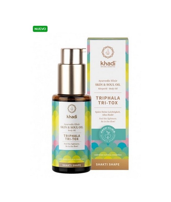 Elixir Ayurveda Triphala Tritox, combinación perfecta de las tres esencias de hierbas Triphala, Sarshapadi y Seethodaka, que se