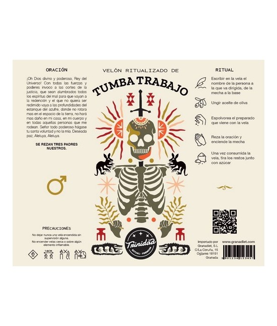 TRI.VELON RITUALIZADO TUMBA TRABAJOS