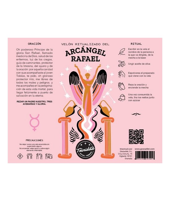 TRI.VELON RITUALIZADO ARCANGEL RAFAEL