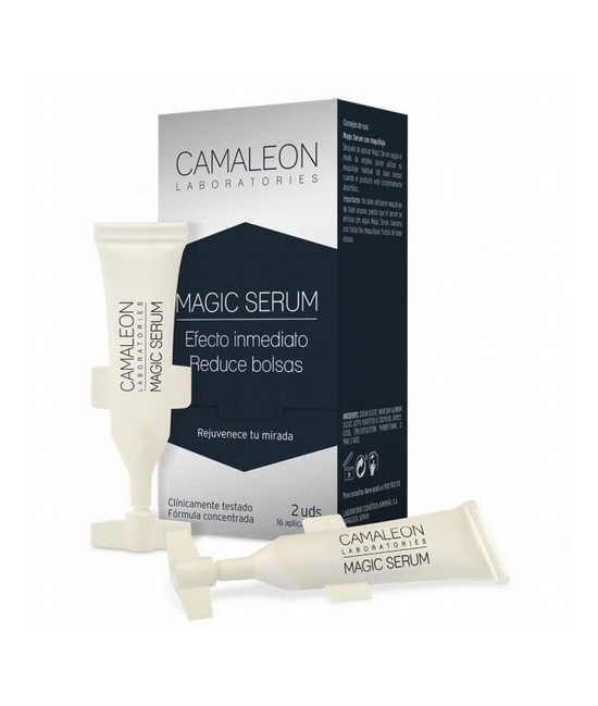 ¿QUÉ ES MAGIC SERUM?
El MAGIC SERUM DE CAMALEON elimina los signos visibles del envejecimiento de la piel ofreciendo un aspect