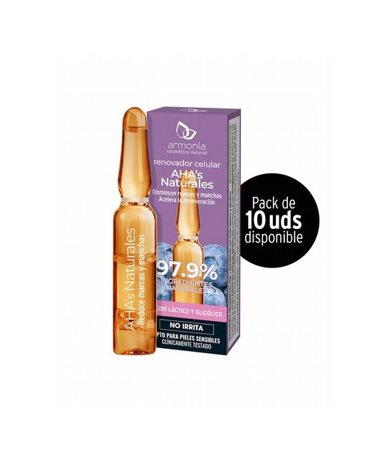 Tratamiento antimanchas con un 97,9% de ingredientes naturales. Formulado a partir de un complejo de extractos naturales ricos 