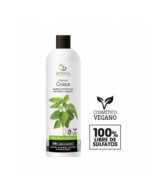CHAMPÚ GRASA

Regula el nivel de grasa.
Astringente y regulador.
La Ortiga y la Melaleuca, con efecto astringente y antibac
