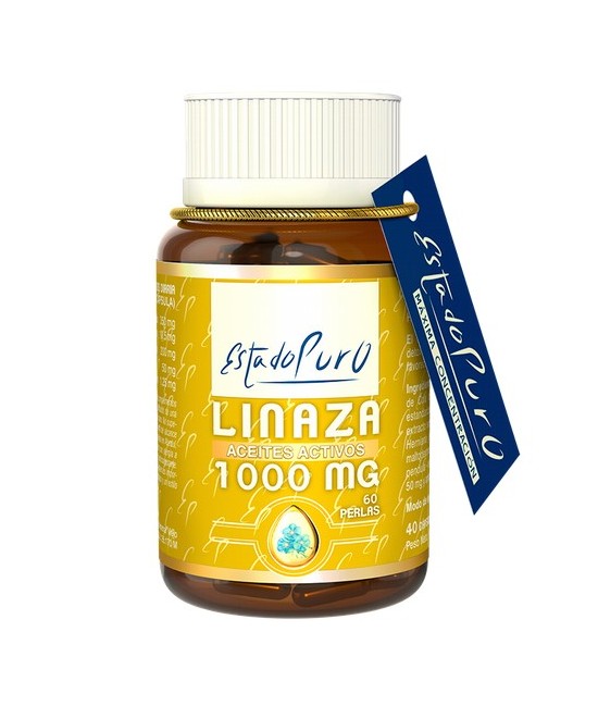 CALIDAD ESTADO PURO
Contiene aceite de semillas de Lino (Linum usitatissimum) prensado en frío concentrado en los ácidos graso