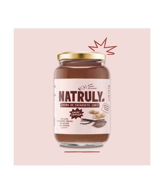 SIN GLUTEN
SIN AZÚCARES AÑADIDOS
SIN EDULCORANTES
SIN ADITIVOS
SIN TONTERÍAS
Cacahuete tostado (92.5%)
Cacao desgrasado e