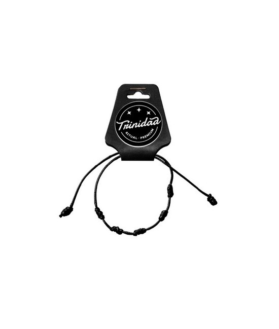 PULSERA 5 NUDOS HILO NEGRO ELEGGUA
