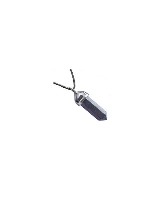 Colgante punta biterminada de 3cm.

Cordón incluido.