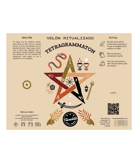 TRI.VELON RITUALIZADO TETRAGRAMATON