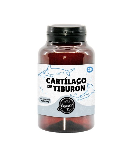GR.CARTILAGO TIBURON 120 CAPS. 765 Mg.
