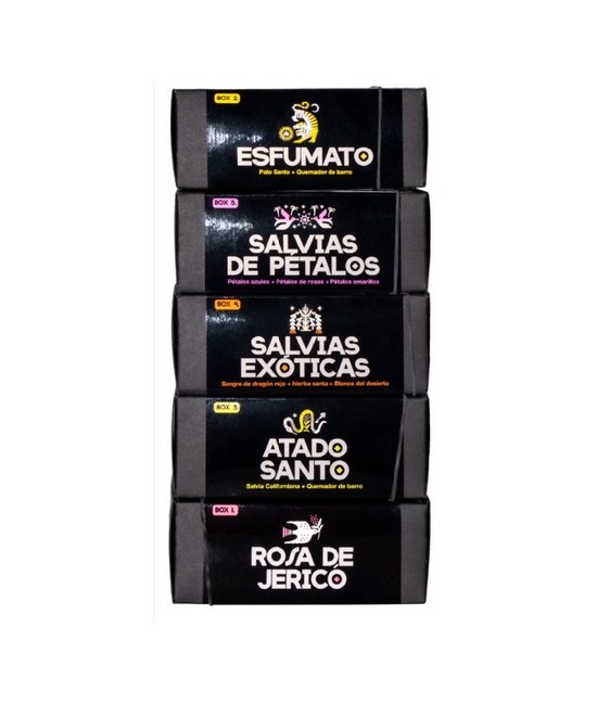 TRI.BOX3 ATADO SANTO SALVIA+QUEMADOR
