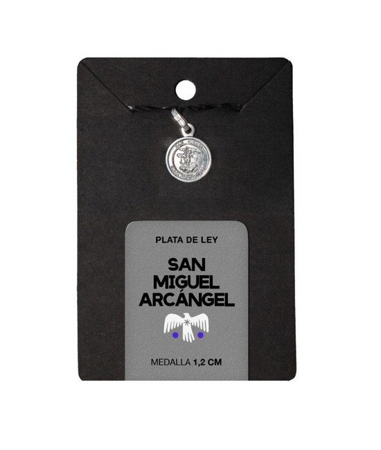 TRI.MEDALLA PLATA SAN MIGUEL1.2 CM.