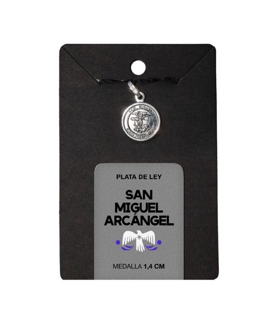 TRI.MEDALLA PLATA SAN MIGUEL1.4 CM.