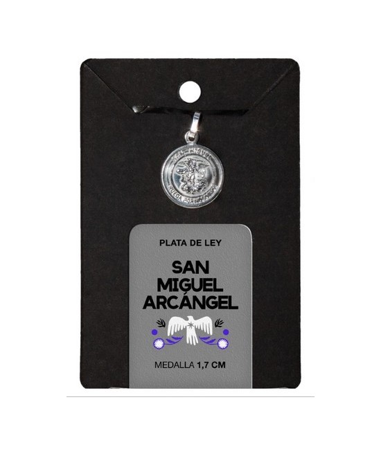 TRI.MEDALLA PLATA SAN MIGUEL1.7 CM.