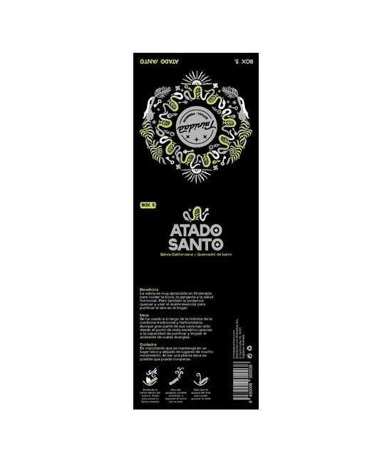 TRI.BOX3 ATADO SANTO SALVIA+QUEMADOR