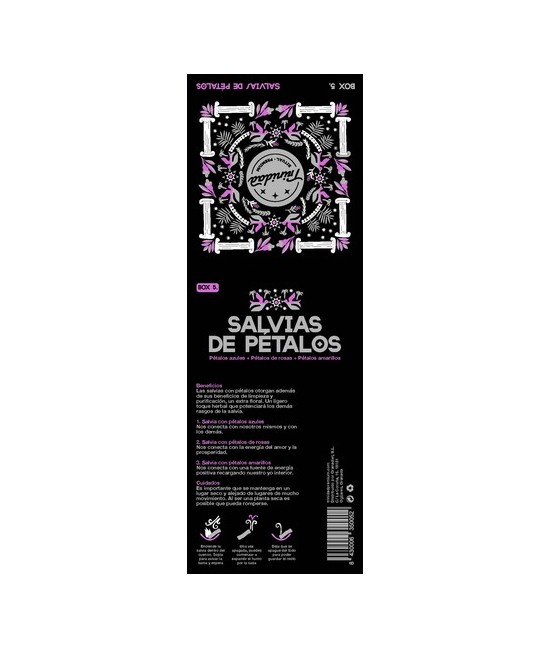 TRI.BOX5 SALVIAS DE PETALOS 3 SURTIDO