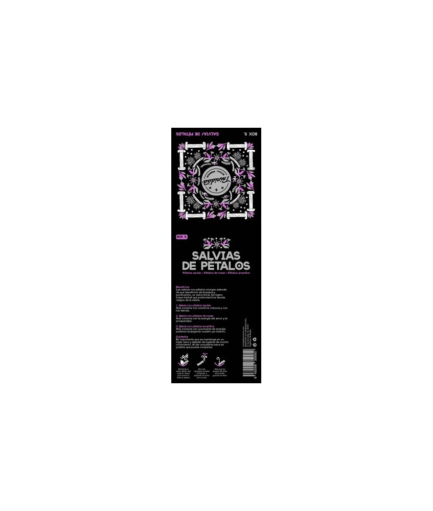 TRI.BOX5 SALVIAS DE PETALOS 3 SURTIDO