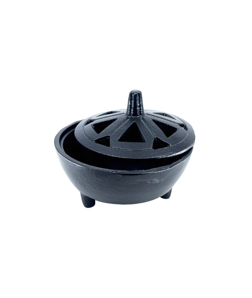 TRI.METALICO BRASERO TAPA NEGRO 12,2 X 10 CM. CB1223B