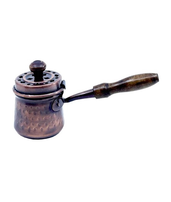 TRI.METALICO BRASERO COBRE  MANGO PEQ. 0043S