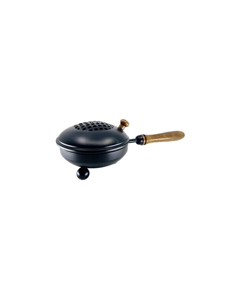 TRI.METALICO BRASERO NEGRO MANGO CB0137