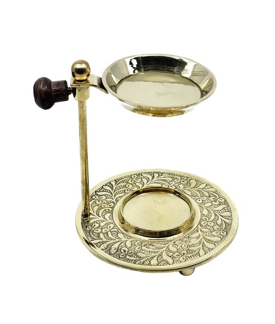 TRI.METALICO QUEMADOR ESENCIAS REGULABLE 11 CM. CB035