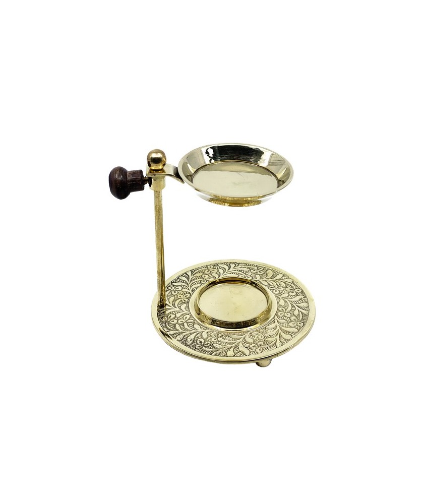 TRI.METALICO QUEMADOR ESENCIAS REGULABLE 11 CM. CB035