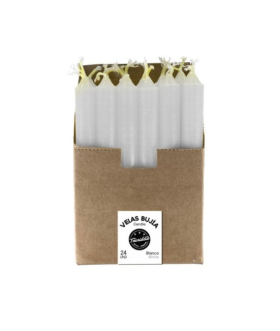 CAJA EXPOSITORA DE 24 UNIDAD
MEDIDAS POR MINI VELA: 1,2  X 11CM
VENTA DE CAJA COMPLETA 