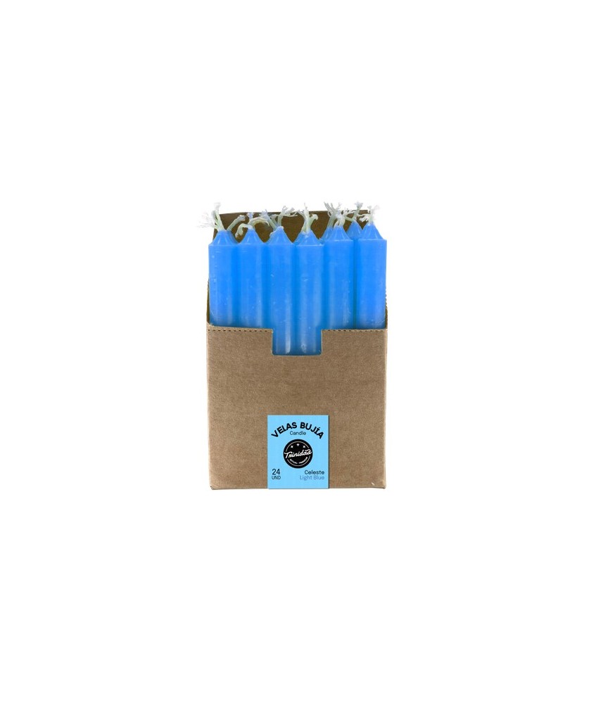 CAJA EXPOSITORA DE 24 UNIDAD
MEDIDAS POR MINI VELA: 1,2  X 11CM
VENTA DE CAJA COMPLETA 
