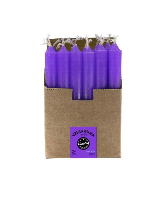 CAJA EXPOSITORA DE 24 UNIDAD
MEDIDAS POR MINI VELA: 1,2  X 11CM
VENTA DE CAJA COMPLETA 