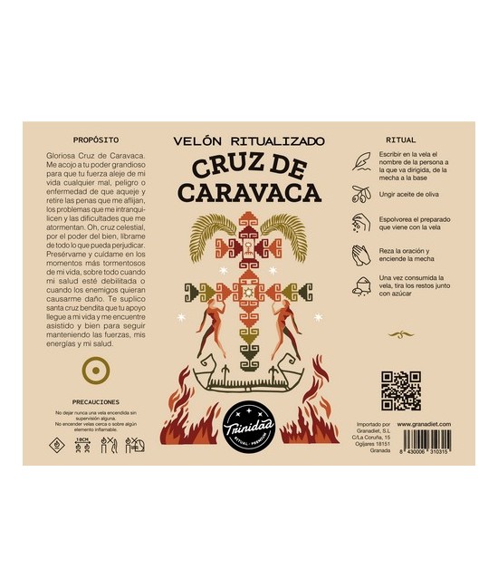 TRI.VELON RITUALIZADO CRUZ CARAVACA