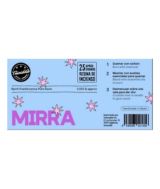 TRI.RESINA MIRRA 25 GR.