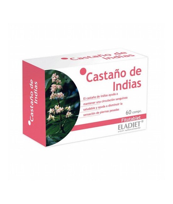 Descripción:
Complemento alimenticio a base de castaño de indias.El castaño de indias ayuda a mantener una circulación sanguín