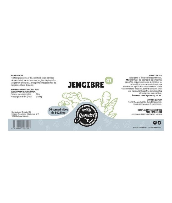 GR.JENGIBRE 60 COMP.