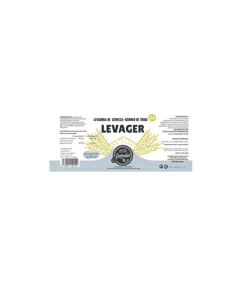 GR.LEVAGER(LEV+GER) 400COMP 600 Mg.