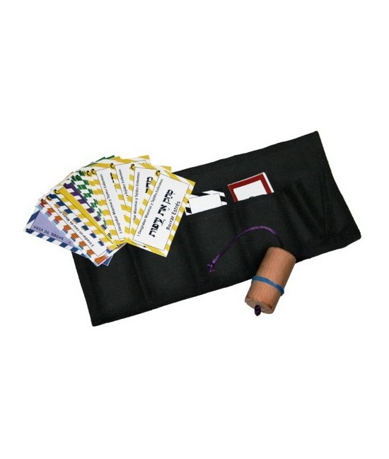 TRI.PENDULO HEBREO FUNDA TARJETAS CURSO