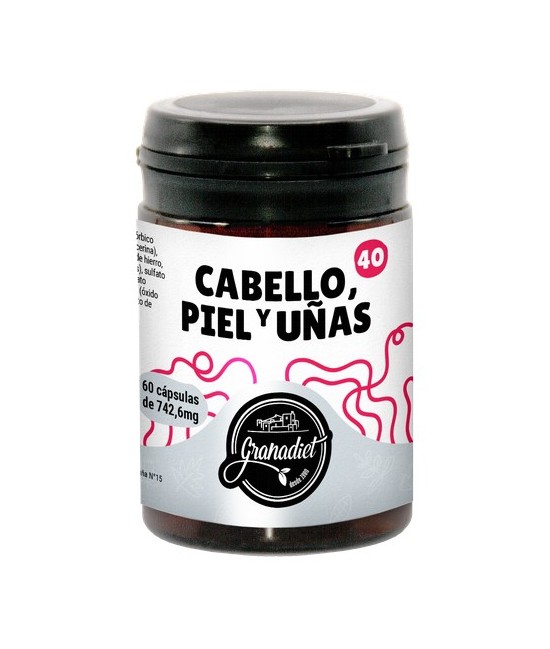 GR. CABELLO+UÑAS+PIEL 60 CAP