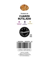 TRI.PAQUETE CUARZO RUTILADO 20 UNIDADES