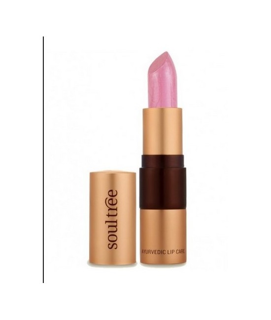 Barra de labios Ayurveda con manteca clarificada ecológica y aceite de Almendras dulces, mantendrá los labios suaves e hidratad