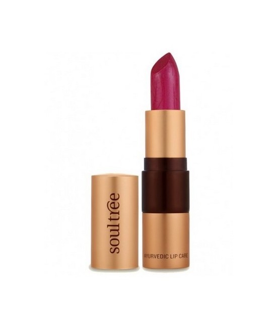 Barra de labios Ayurveda con manteca clarificada ecológica y aceite de Almendras dulces, mantendrá los labios suaves e hidratad