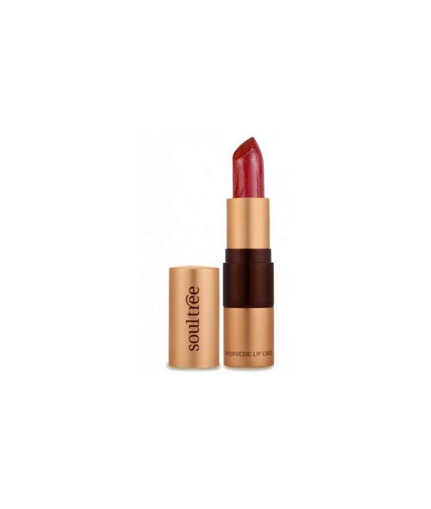 Barra de labios Ayurveda con manteca clarificada ecológica y aceite de Almendras dulces, mantendrá los labios suaves e hidratad
