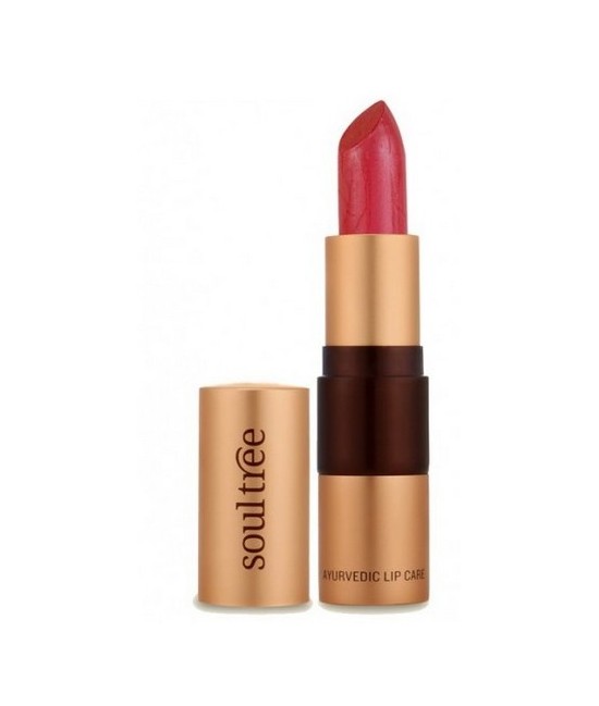 Barra de labios Ayurveda con manteca clarificada ecológica y aceite de Almendras dulces, mantendrá los labios suaves e hidratad