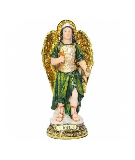 FIGURA ARCANGEL JOFIEL RESINA 15 CM.