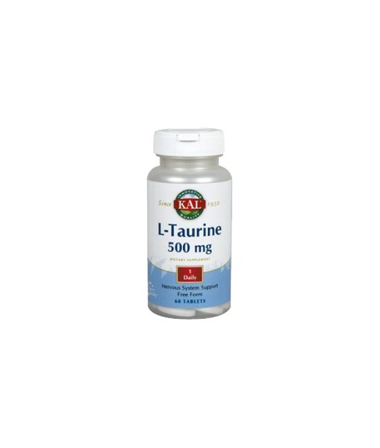 CONTENIDO MEDIO (POR COMPRIMIDO)
L-taurina                          500 mg

INGREDIENTES
L-taurina, recubrimiento: celulosa
