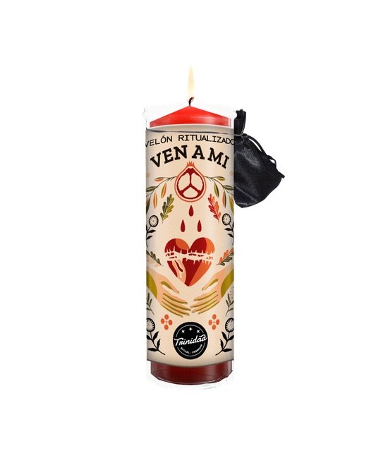 -Los velones de Trinidad Ritual-Premium, tienen una funda protectora de plástico, 
estos están concebidos para ser quemados de